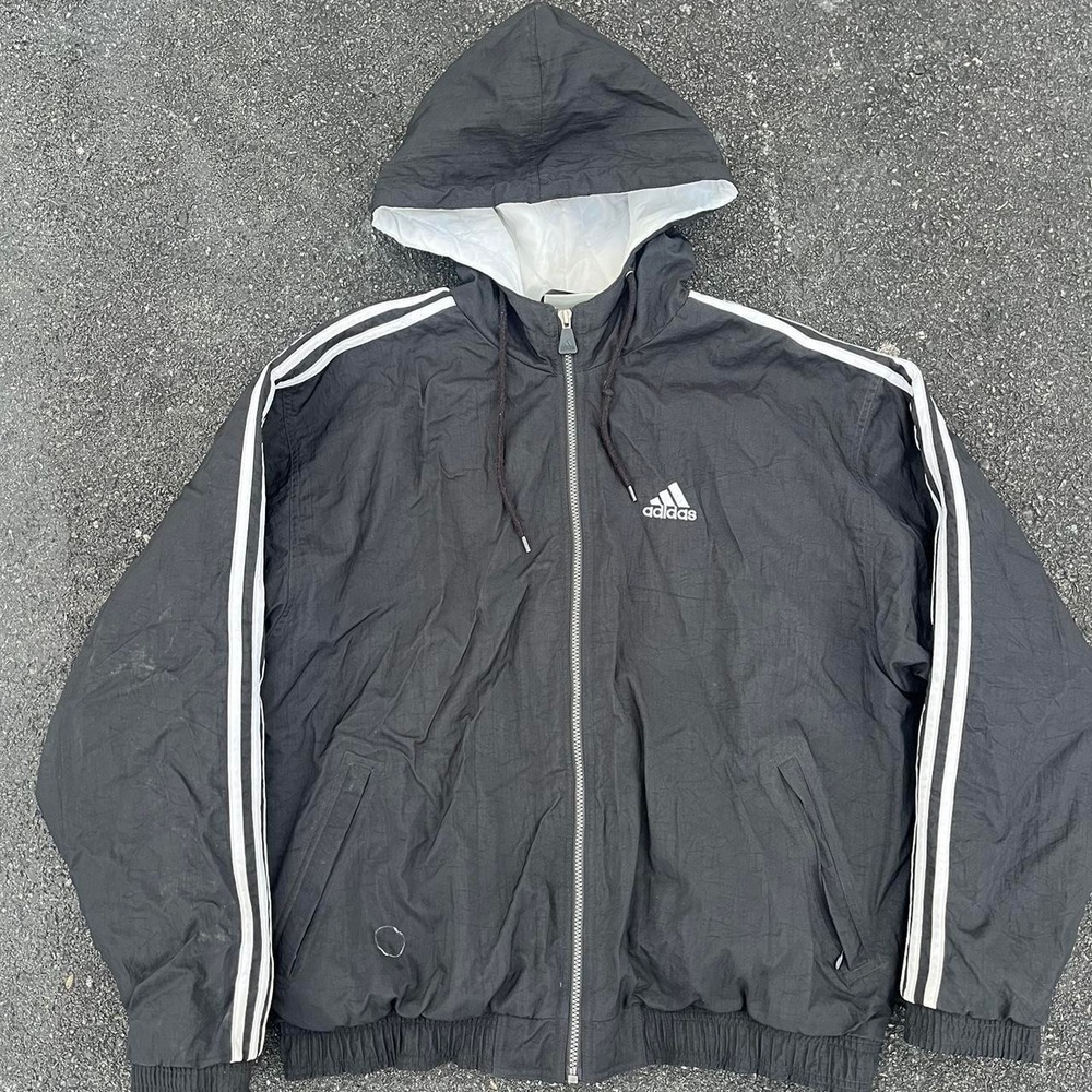 1990s Adidas Spell out Jacket Size L